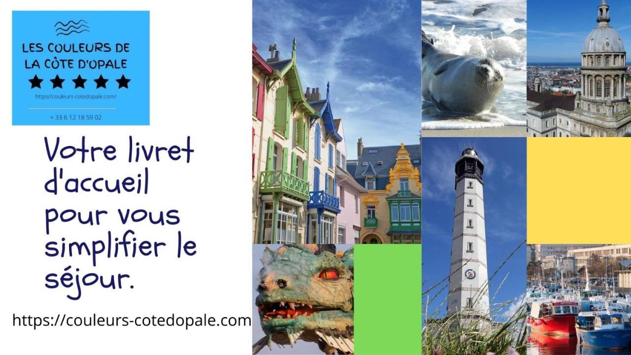 볼로뉴쉬르메르 Les Couleurs Du Littoral 아파트 외부 사진